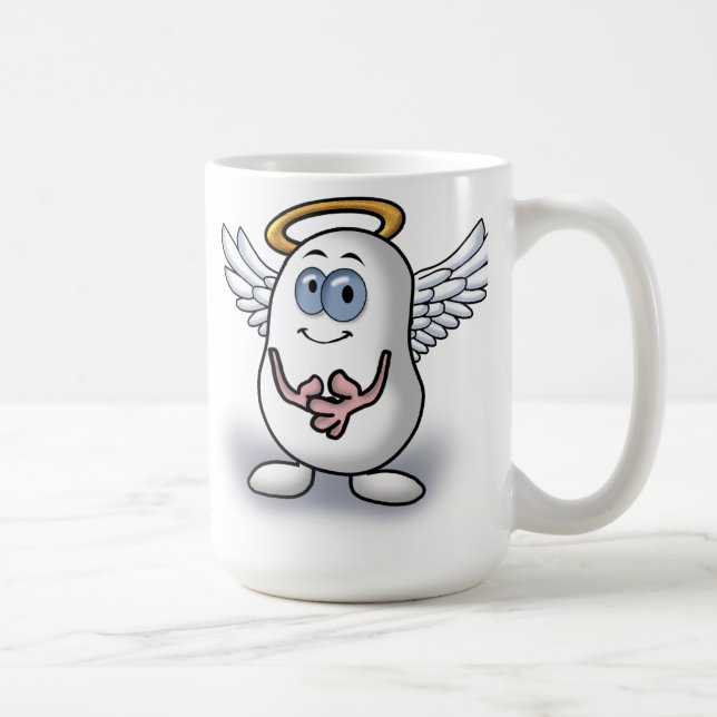 Ängel och djävulen kaffemugg (Höger)