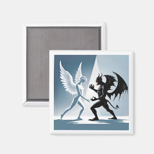 Angel och Djävulen Magnet