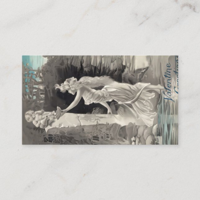 Angel och Godderas Valentine Visitkort (Framsida)