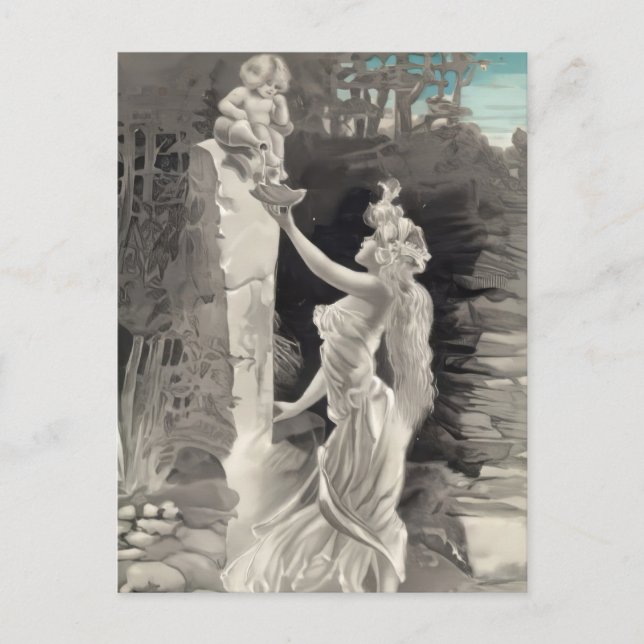 Angel och Godderas Valentine Vykort (Framsida)