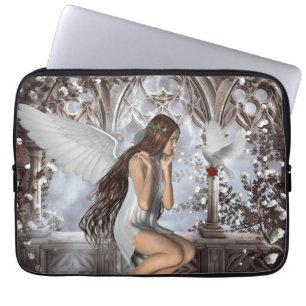 Angel och Hennes Dove Laptop Sleeve