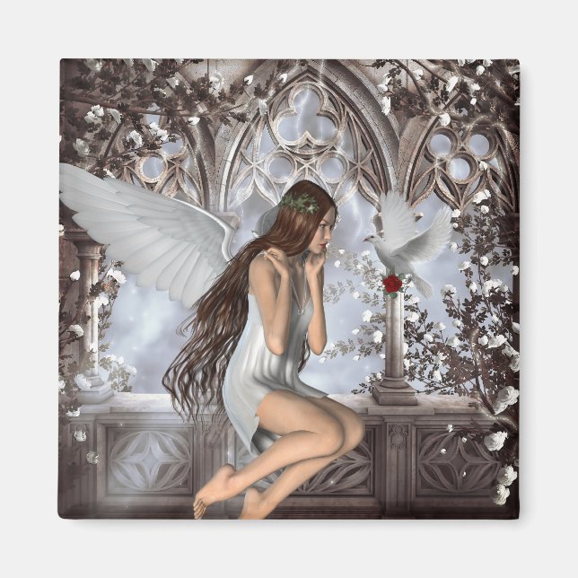 Angel och Hennes Dove Magnet (Framsidan)