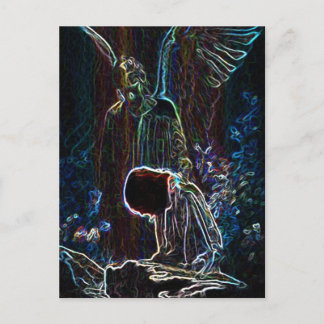 Angel och Jesus Vykort