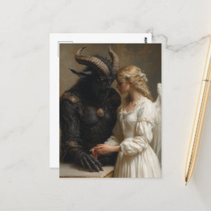 Angel och Mörk Demon Vykort