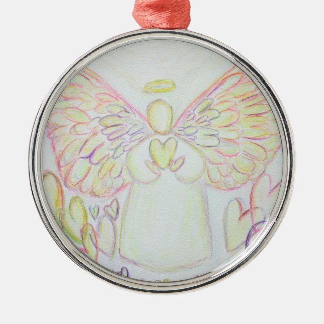Angel of Hearts Art Ornament Pendant (Framsidan)