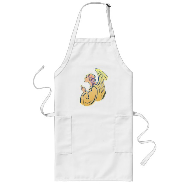 Angel of Hope Apron Långt Förkläde (Framsidan)