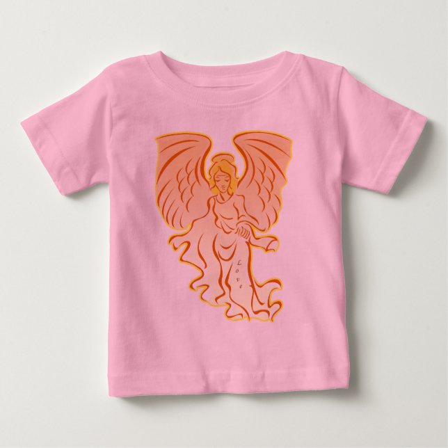 Angel of Kärlek Shirt Tee (Framsida)