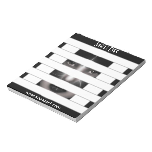 Angel Öga Fractal Art Anteckningsblock (Roterad)