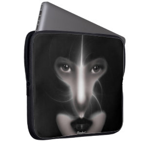 Angel Öga Fractal Art Laptop sleeve