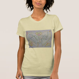 Angel Ord inspirationational Anpassningsbar Art T- Tee