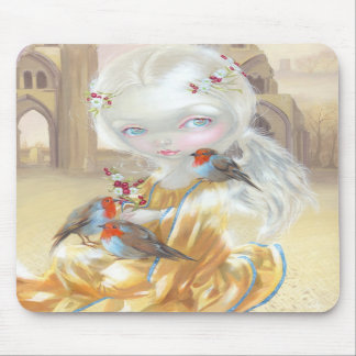 "Ängel på den Glastonbury abbeyen" Mousepad Musmatta