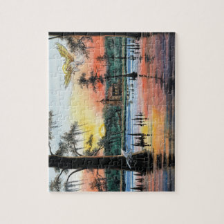 Ängel på flodarmen pussel