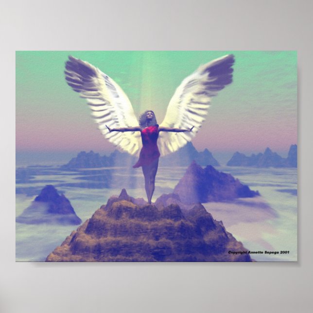 Angel på High Poster (Framsidan)