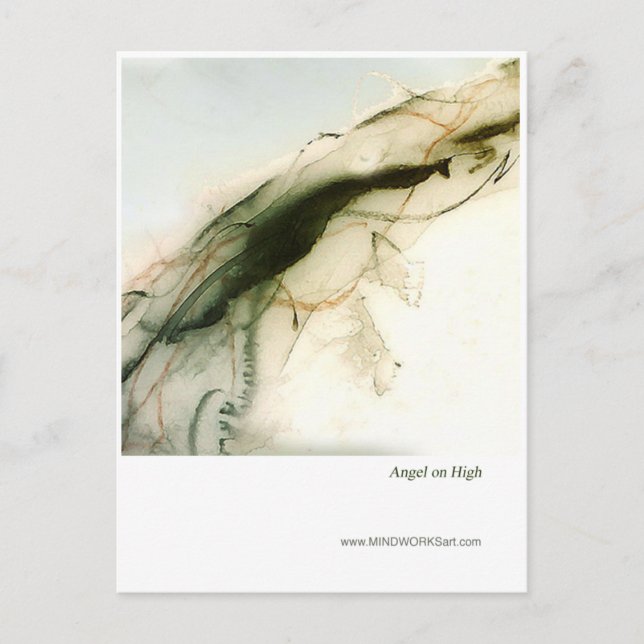 Angel på hög vykort (Framsida)