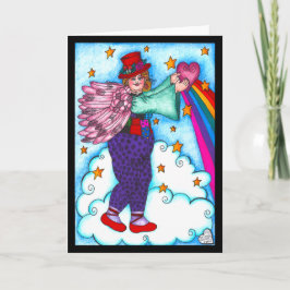 Angel på molnkortet kort