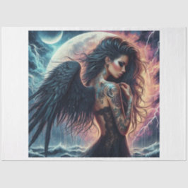 Angel på nattvävnadspapperet