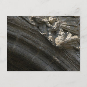 Angel på Santiago de Compostela Cathedral Postcard Vykort