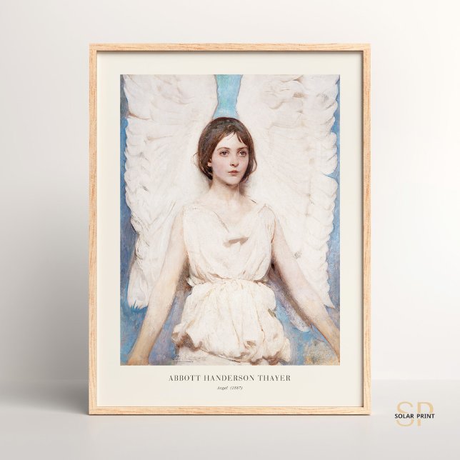 Angel Painting Abbott Handerson Thayer Etheral Poster (Skapare uppladdad)