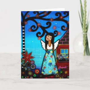 ANGEL PAINTING NOTECARES KORT