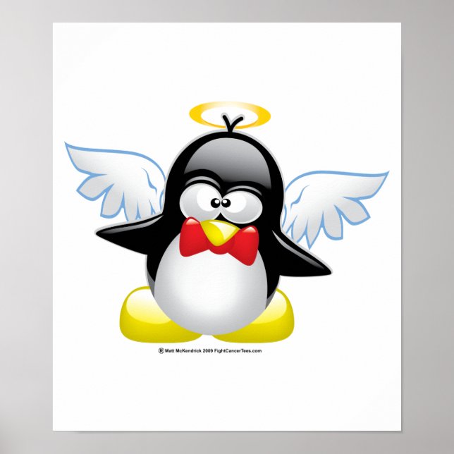 Angel Penguin Poster (Framsidan)