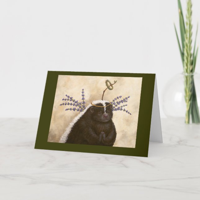 Angel Pepe-helgdag-kort Helgkort (Framsida)