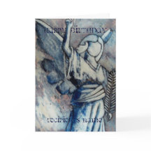 Angel Personlig Grattis på födelsedagen Art Card