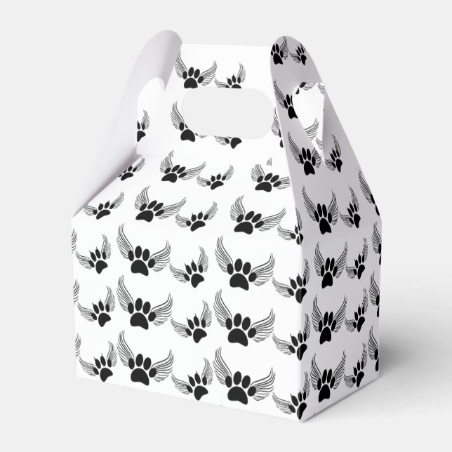 Angel Pet Tass avtryck Anpassningsbar Presentaskar (Framsidan Sidan)