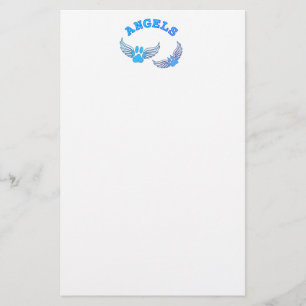 Angel Pet Tass i Blue Brevpapper
