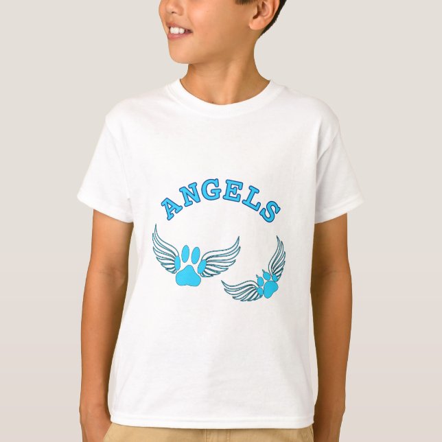 Angel Pet Tass i Blue Tee (Framsida)