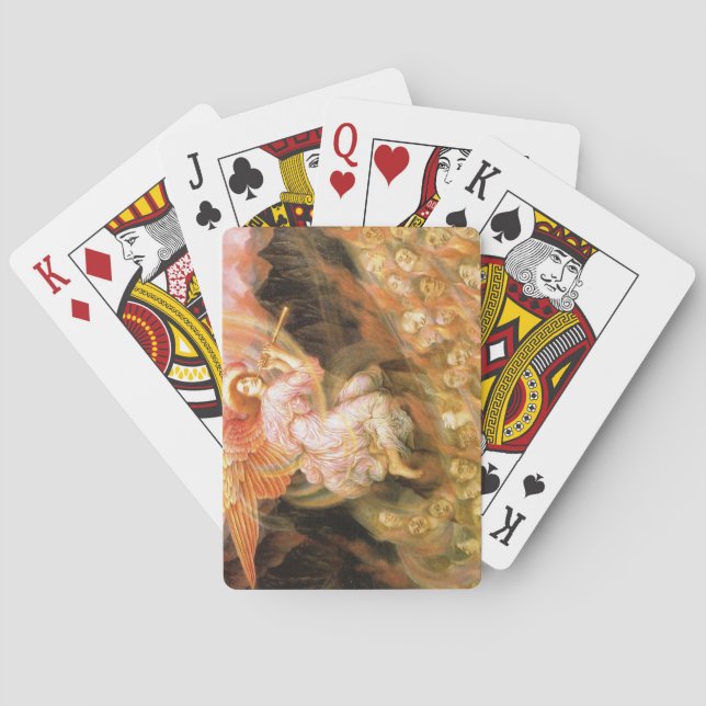 Angel Piping till själarna i helvetet Casinokort (Baksidan)