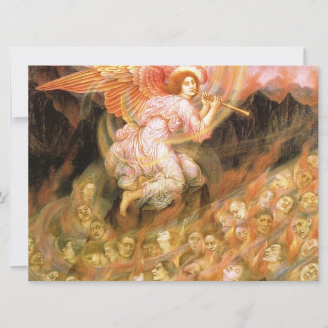 Angel Piping till själarna i helvetet Kort (Framsida)