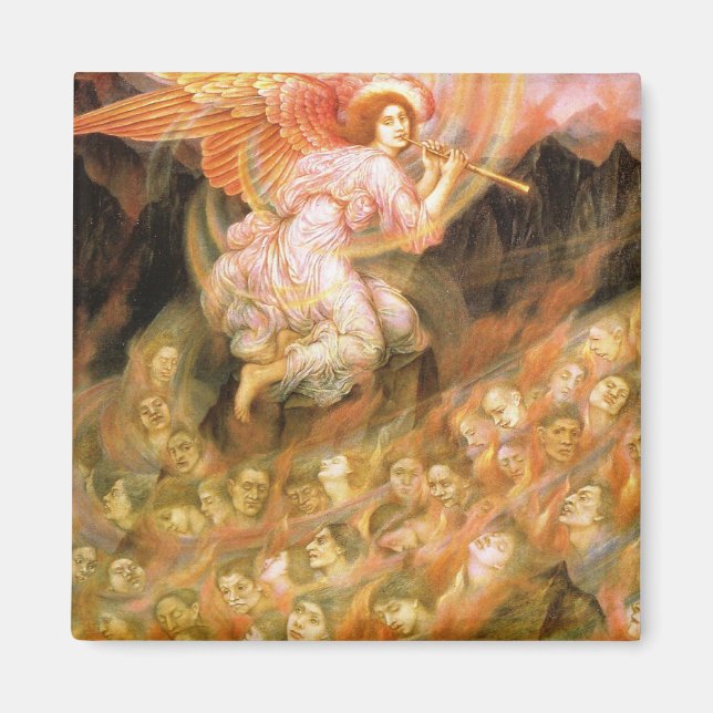 Angel Piping till själarna i helvetet Magnet (Framsidan)