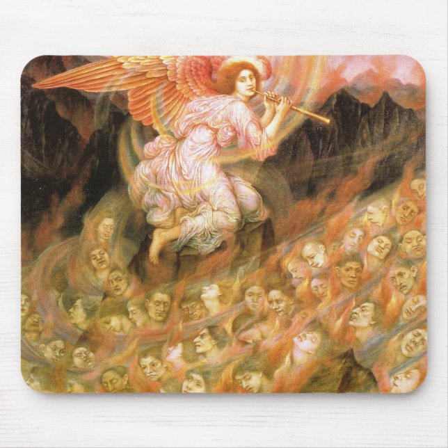 Angel Piping till själarna i helvetet Musmatta (Framsidan)