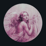 ANGEL PLAYRA LYRA ÖVER NÄRA Rosa ,Fuchsia<br><div class="desc">Elegant,  konstnärlig och klassisk vattenfärgsmålning i vit rosa,  fuchsia färg,  omformad från 1800-talets italienska bra art.</div>