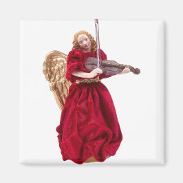 Angel Plutning Violin Magnet