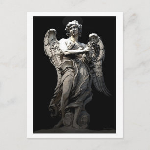 Angel Ponte Sant Angelo Postcard Vykort
