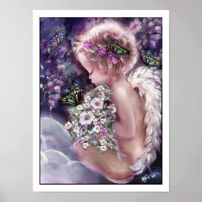 Angel Poster. Heaven's Garden Poster (Framsidan)