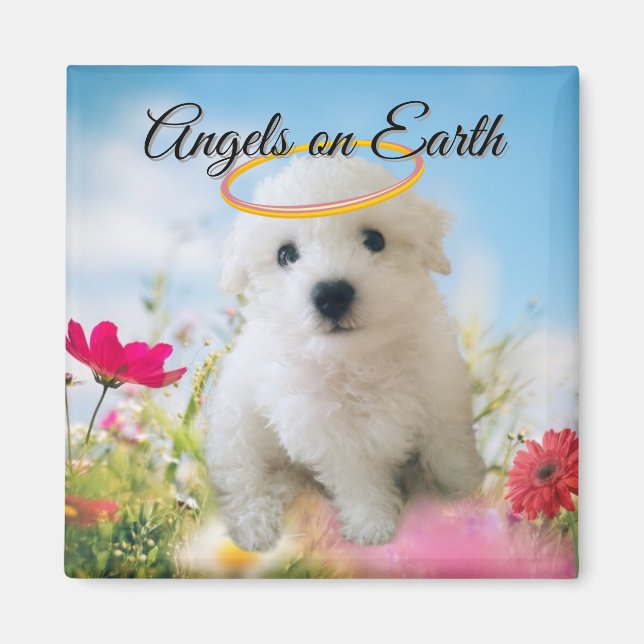 Angel Puppy Magnet (Framsidan)