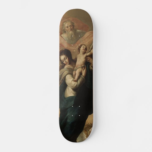 ängel räddare mini skateboard bräda 18,5 cm (Framsida)