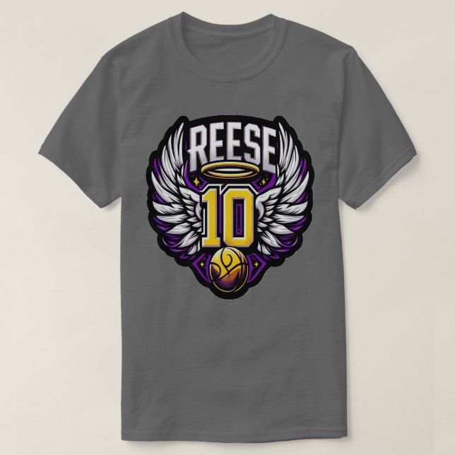 Angel Reese Reese 10 TShirt T Shirt (Design framsida)