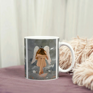Angel Resting Kaffemugg