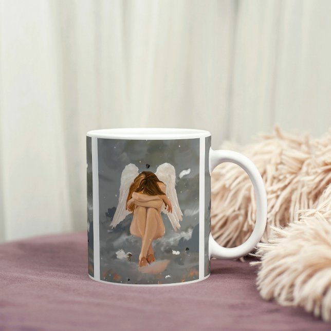 Angel Resting Kaffemugg (Skapare uppladdad)