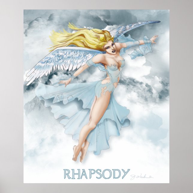 Angel Rhapsody - Poster (Framsidan)