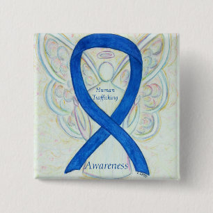 Angel Ribbon Pin Knapp