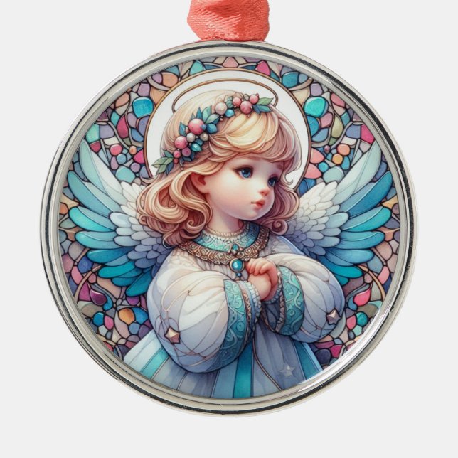 Angel Round Ornament (Framsidan)