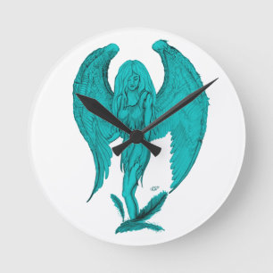 Angel Rund Klocka