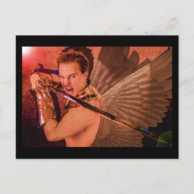 Angel "Salvation från Mörken" vykort (Framsida)