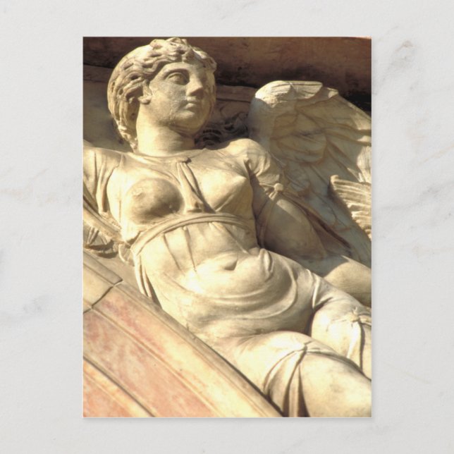 Angel Sculpture Venedig, vykort för Italien (Framsida)