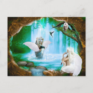 Angel Shower Vykort