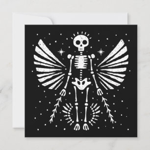 Angel skeleton gotiic jul